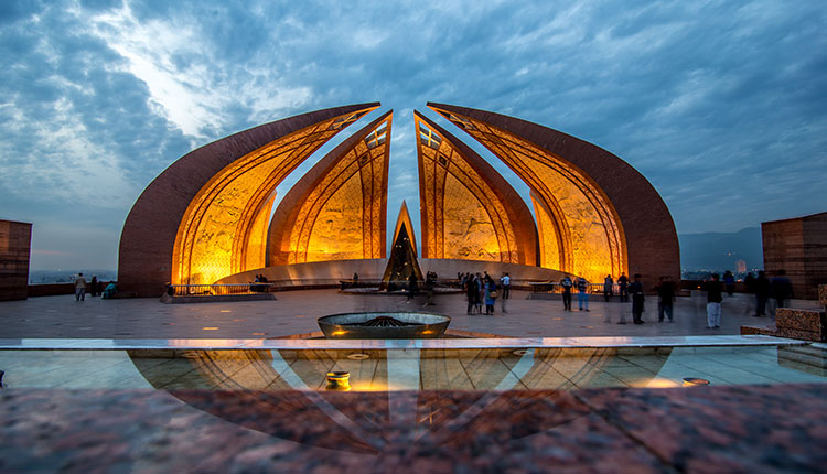 Pakistan Monument is one of the famous tourist spots in Islamabad 