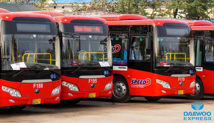 Lahore Speedo Bus Routes 